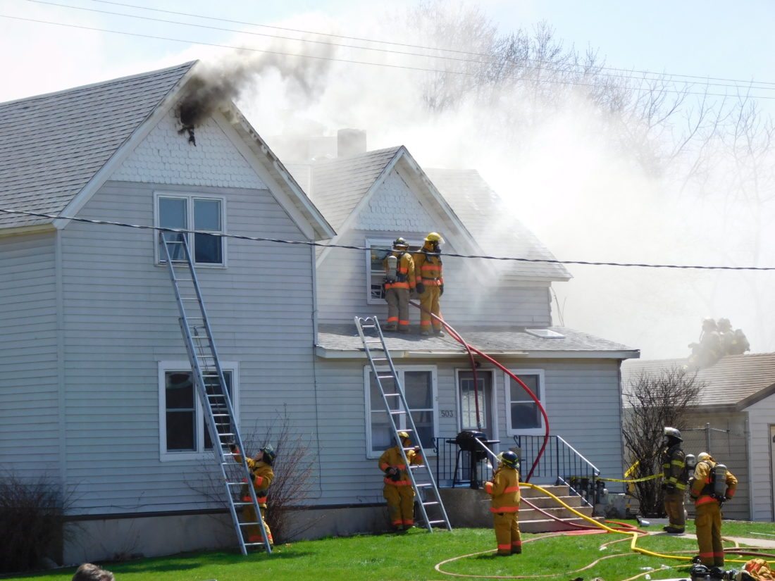 Area FDs battle house fire in Nicollet News, Sports, Jobs The Journal